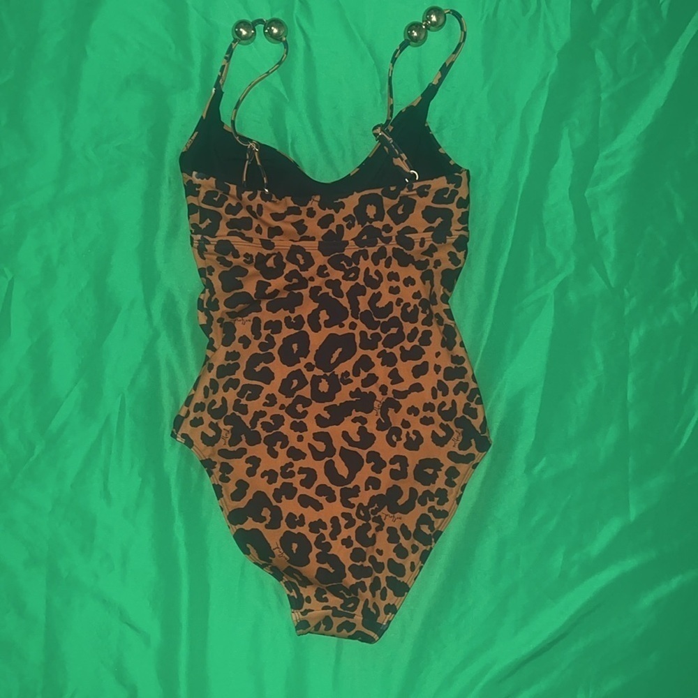 NWT Wolford Leopard Print Women's Swimsuit size XS - Picture 5 of 13